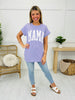 Simply Mama Top in Lavender