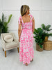 Petals And Promises Dress in Pink/Ivory