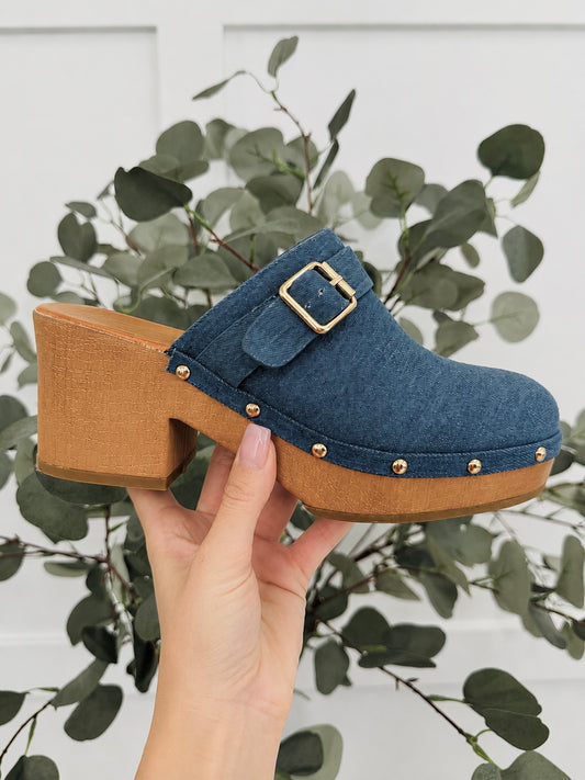All Buckled In Clogs