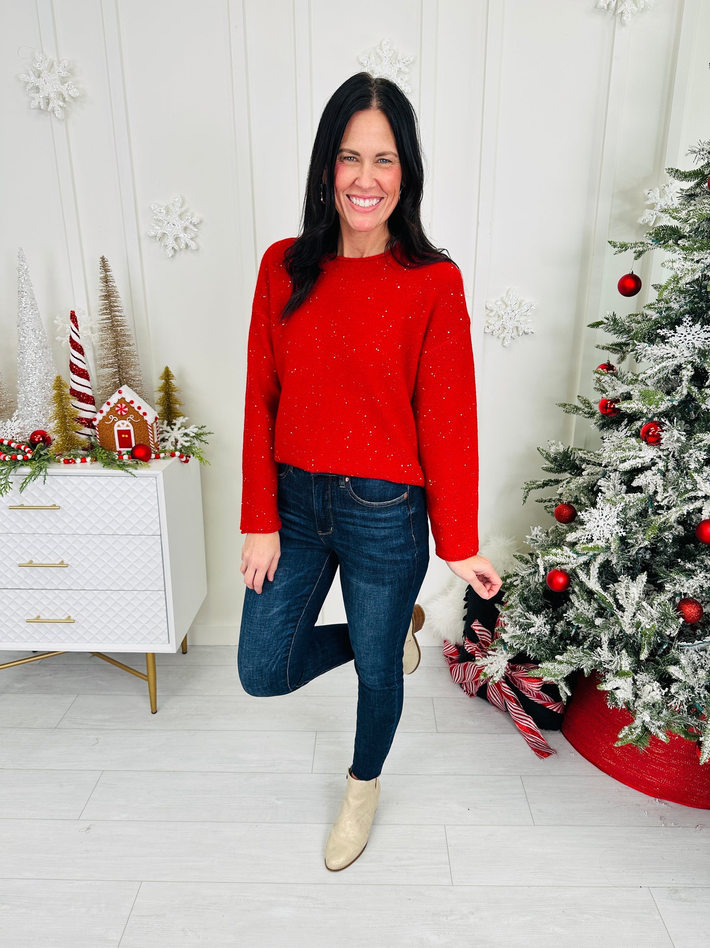 Twinkle Tradition Sweater- Multiple Colors!