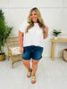 Judy Blue Old School Cool Dad Shorts