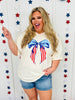 Bow Stars and Stripes Graphic Tee