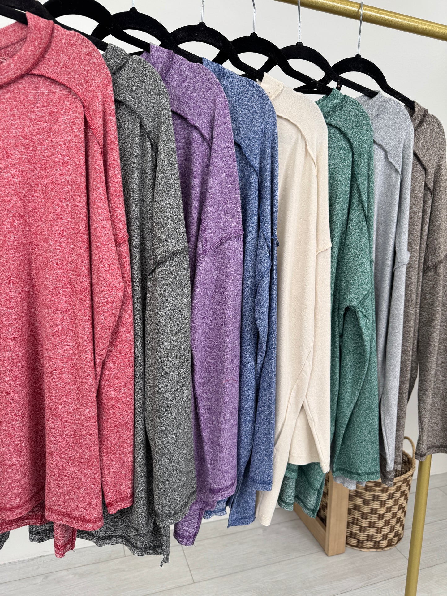 Living in Comfort Top In Multiple Colors