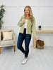 Caught You Looking Jacket in Cactus Green