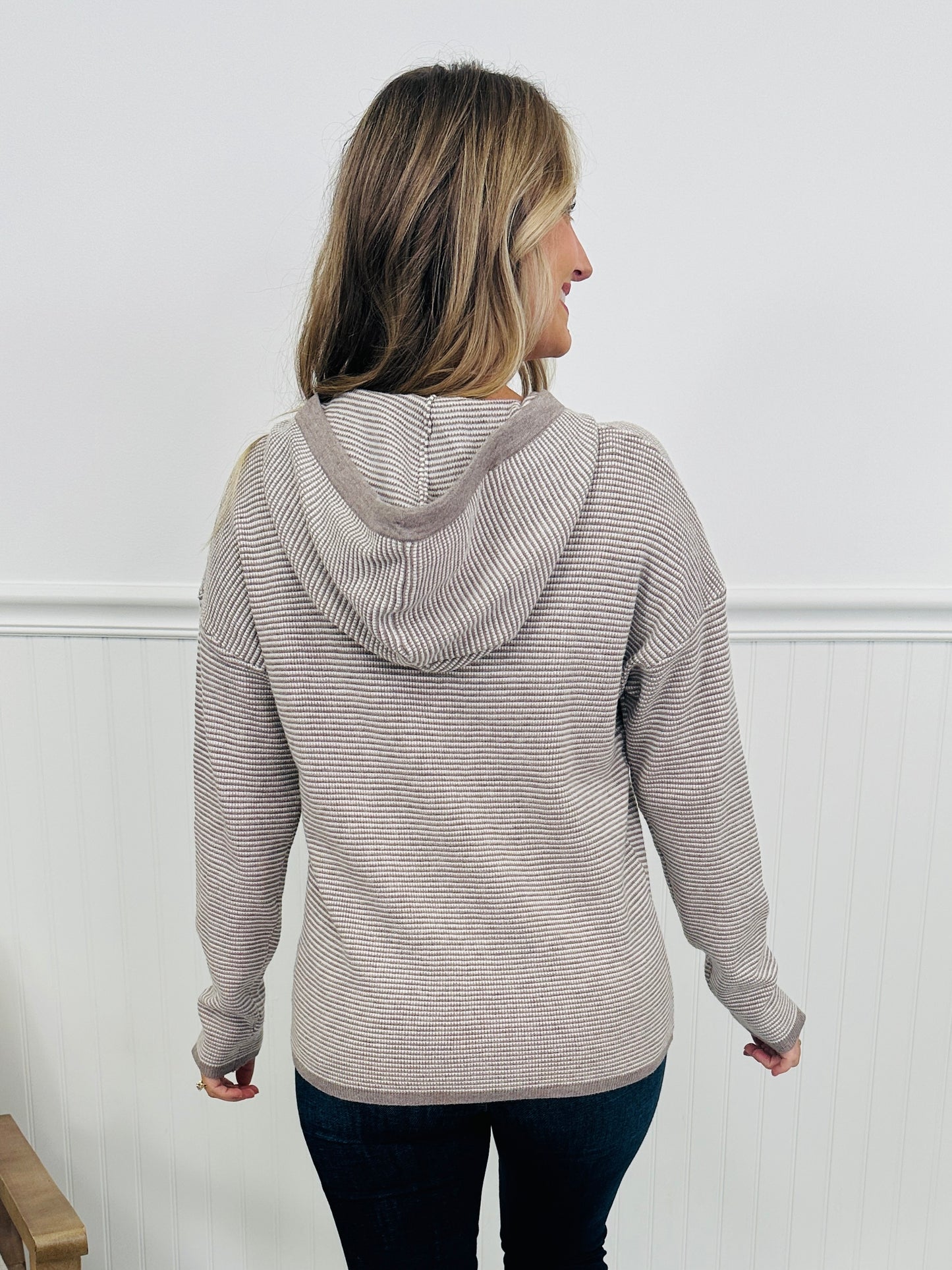 Sweet On Repeat Pullover in Mocha