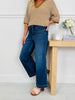 Judy Blue Set The Standard Tummy Control Ankle Wide Jeans