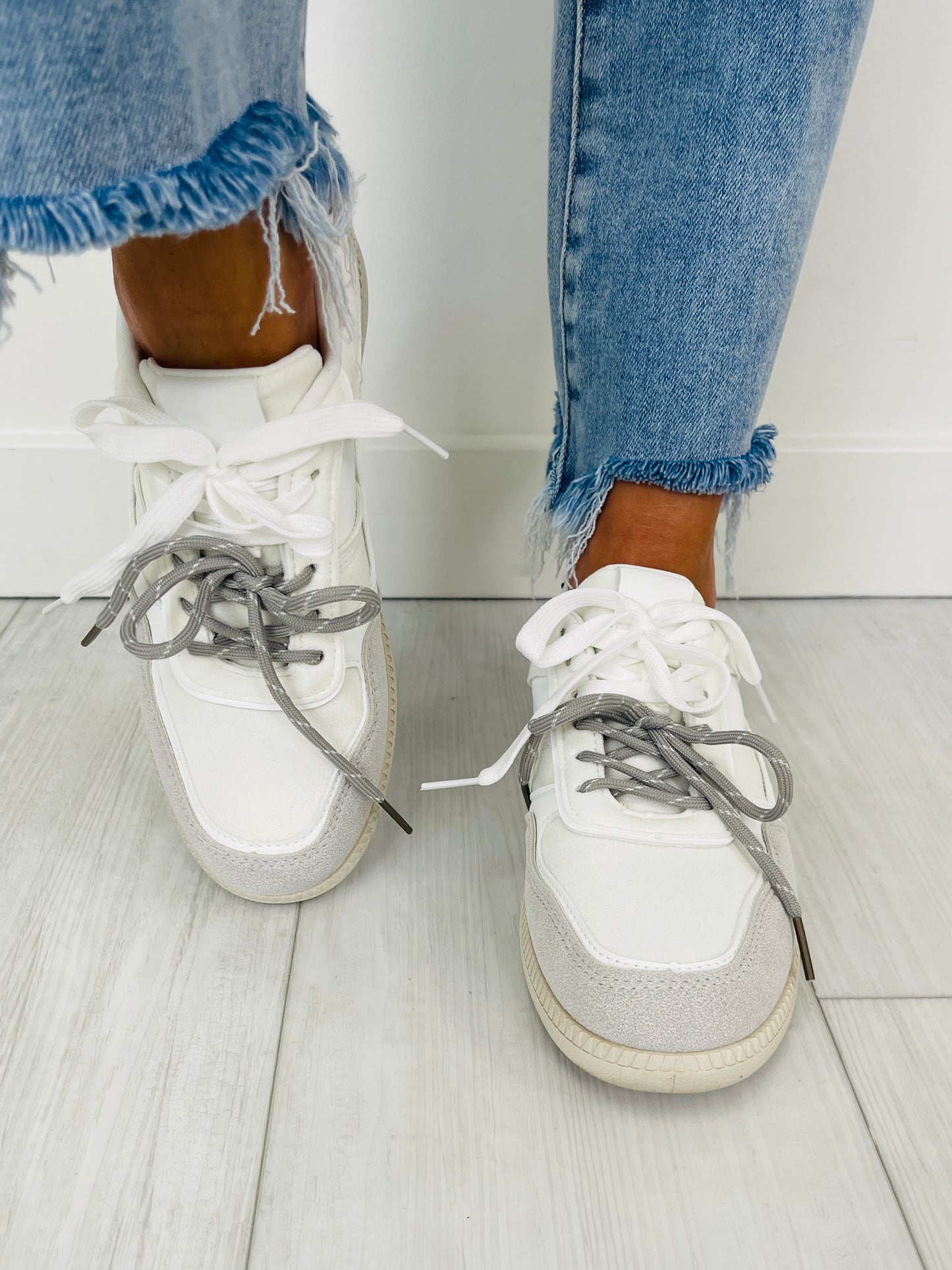 The Polished Step Sneakers