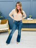 Judy Blue REG/CURVY Swear By Flares Tummy Control Flare Jeans