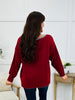 Free Range Sweater In Burgundy