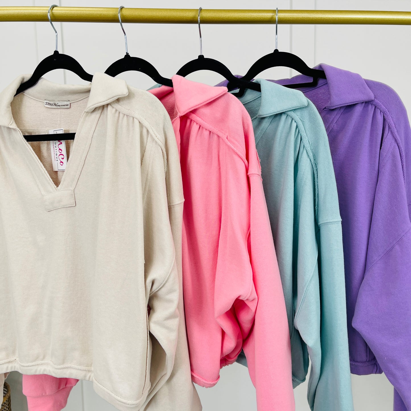 Low Key Layers Pullover In Multiple Colors
