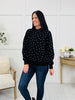 On The Dot Hoodie In Black