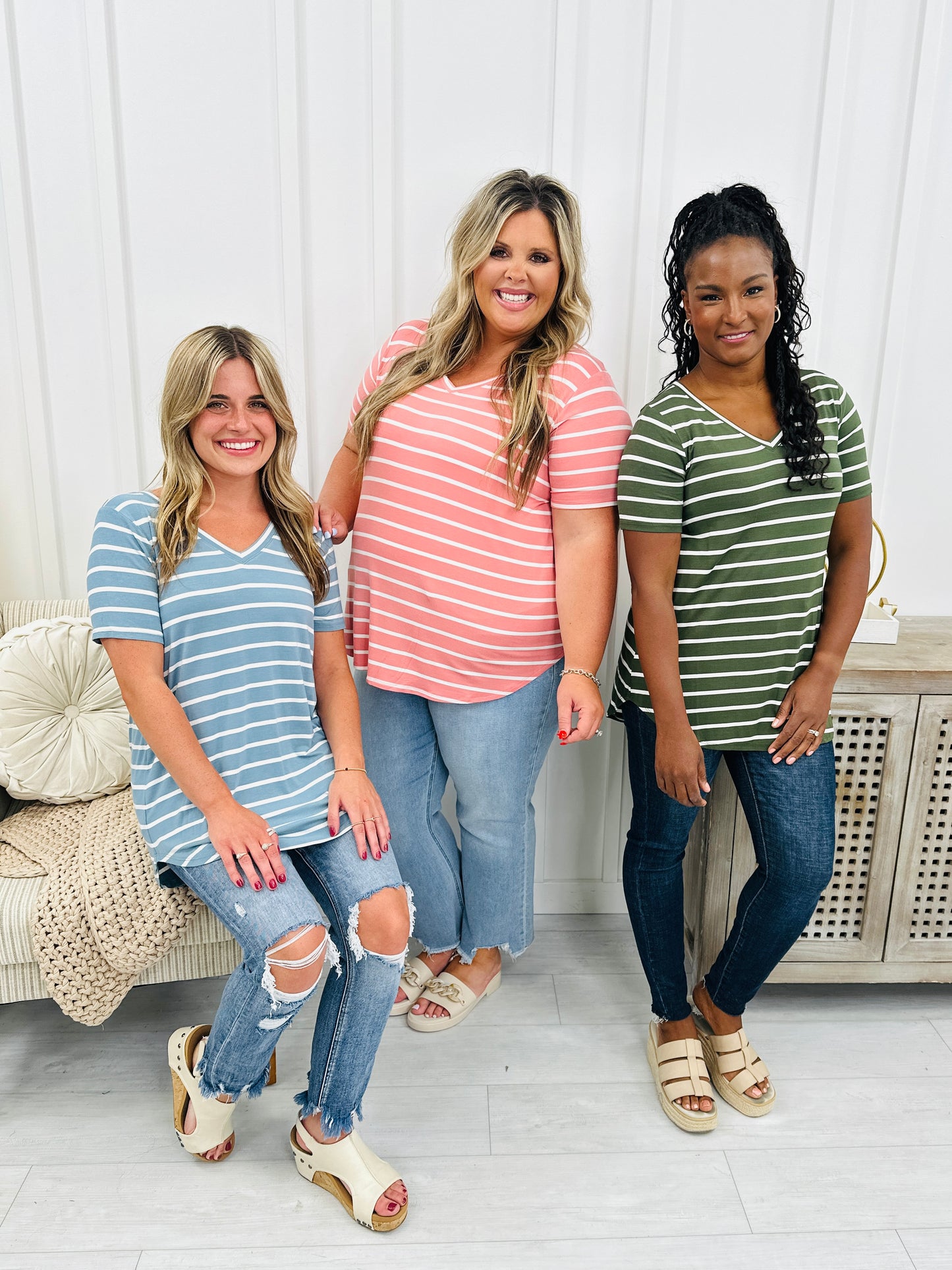 DOORBUSTER! REG/CURVY By Your Side Top- Multiple Colors!