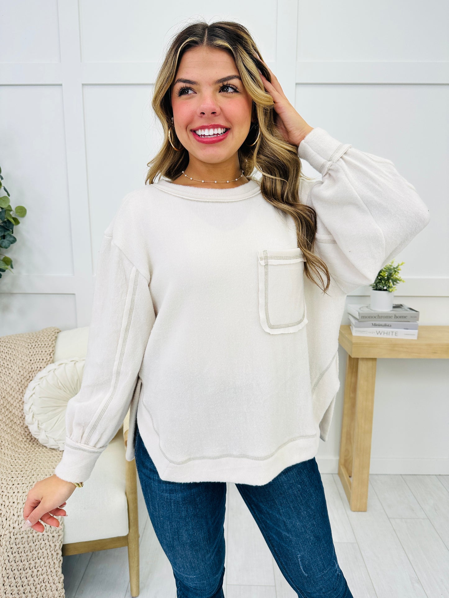 DOORBUSTER! Softly Styled Sweater- Multiple Colors!