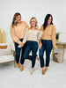Feeling Fall Cropped Straight Tummy Control Jeans