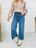 Judy Blue Anything Goes Wide Leg Cropped Jeans