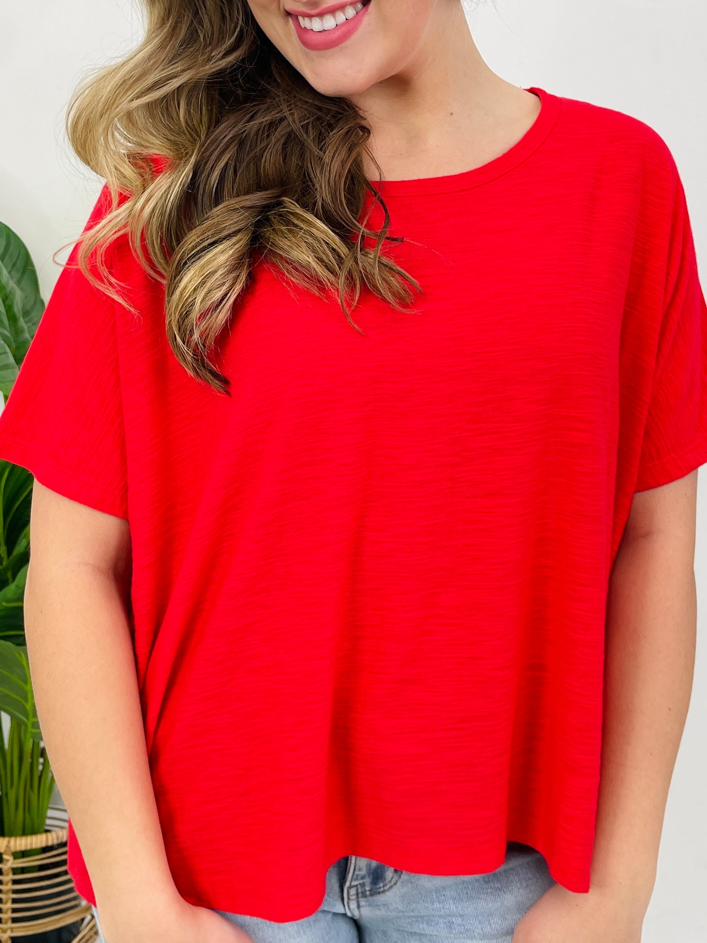 The Flowy Fix Top In Multiple Colors