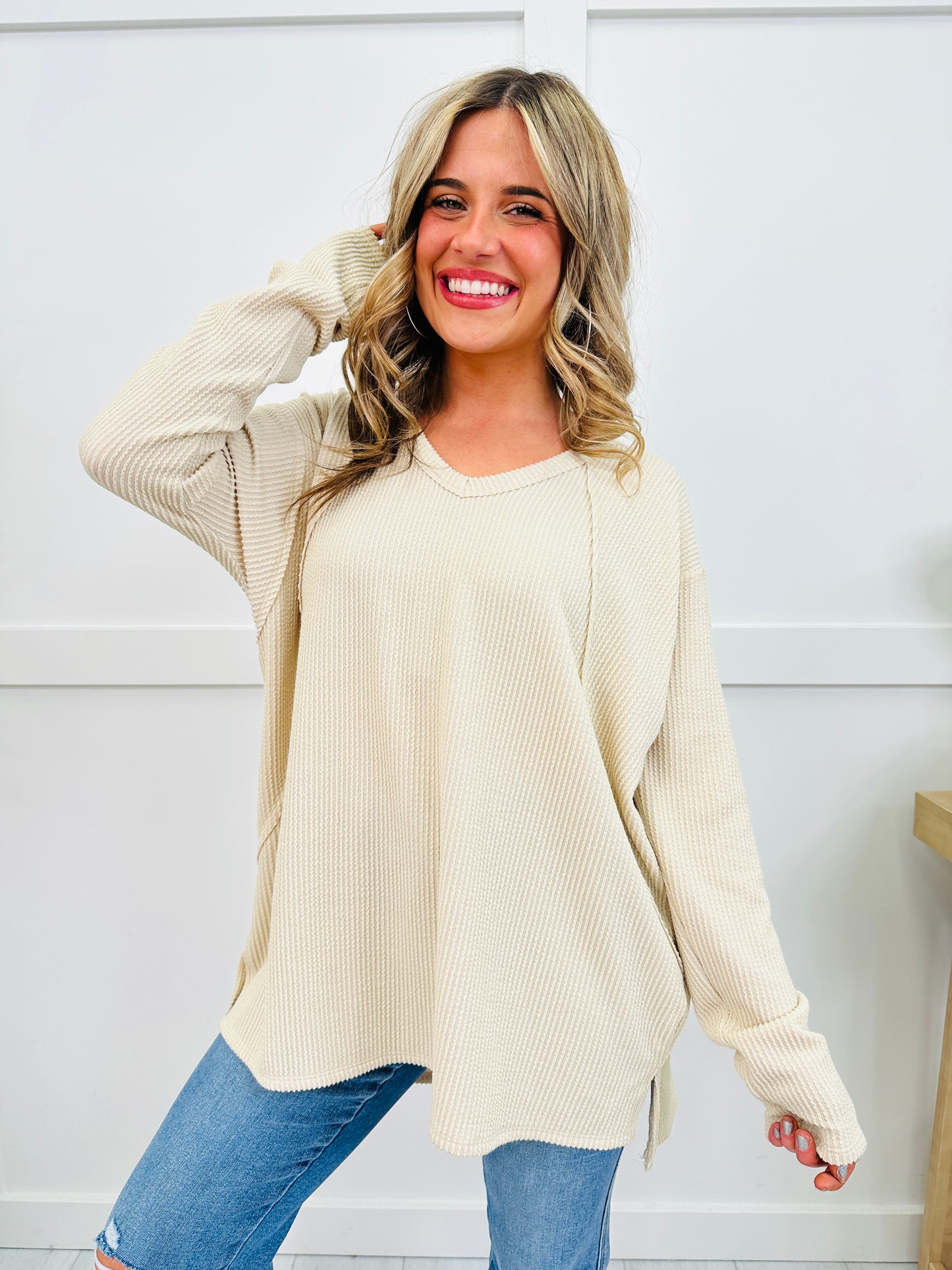 REG/CURVY Cozy and Corded Top - Multiple Colors!