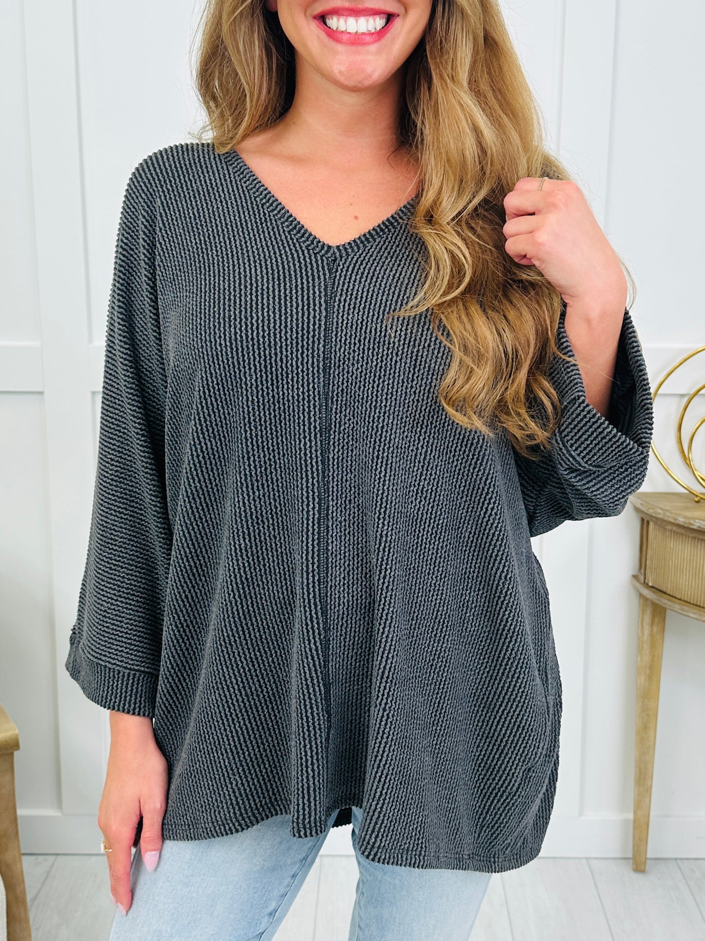 Worth The Wait Top In Multiple Colors
