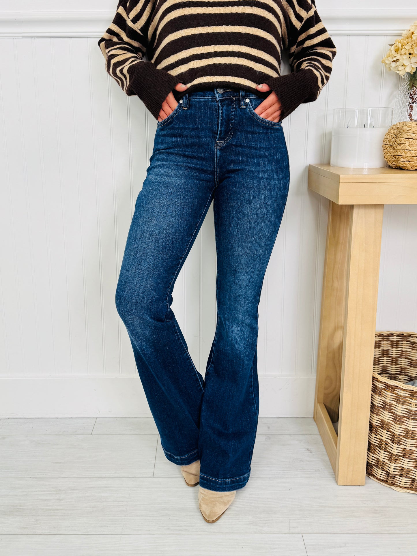 Feeling Good Tummy Control Bootcut Jeans