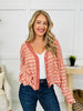 Chasing The Calm Cardigan in Rose