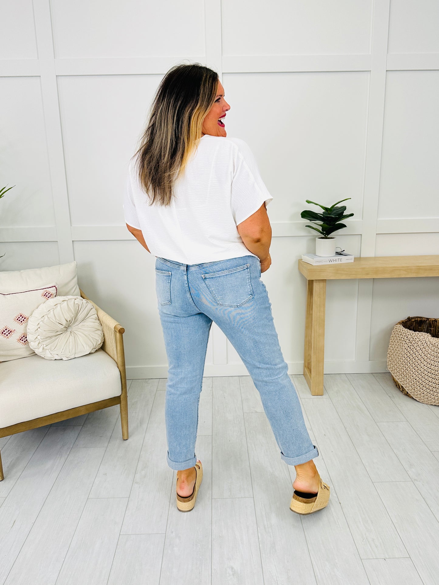 Mom Life MOCO Exclusive Design Mom Jeans With Tummy Control