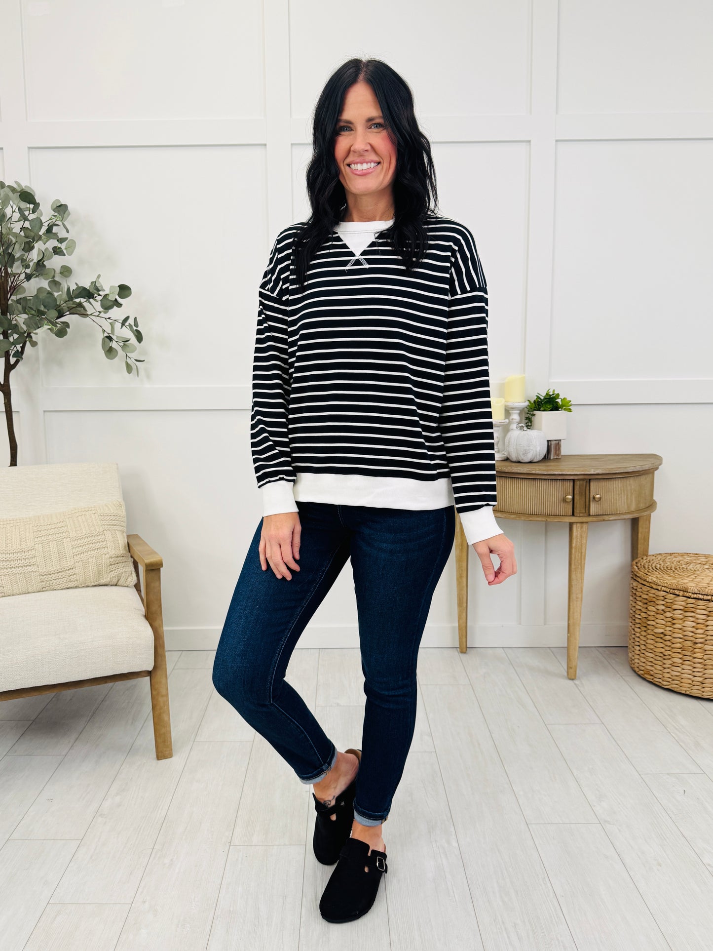 The Classic Stripe Top In Multiple Colors