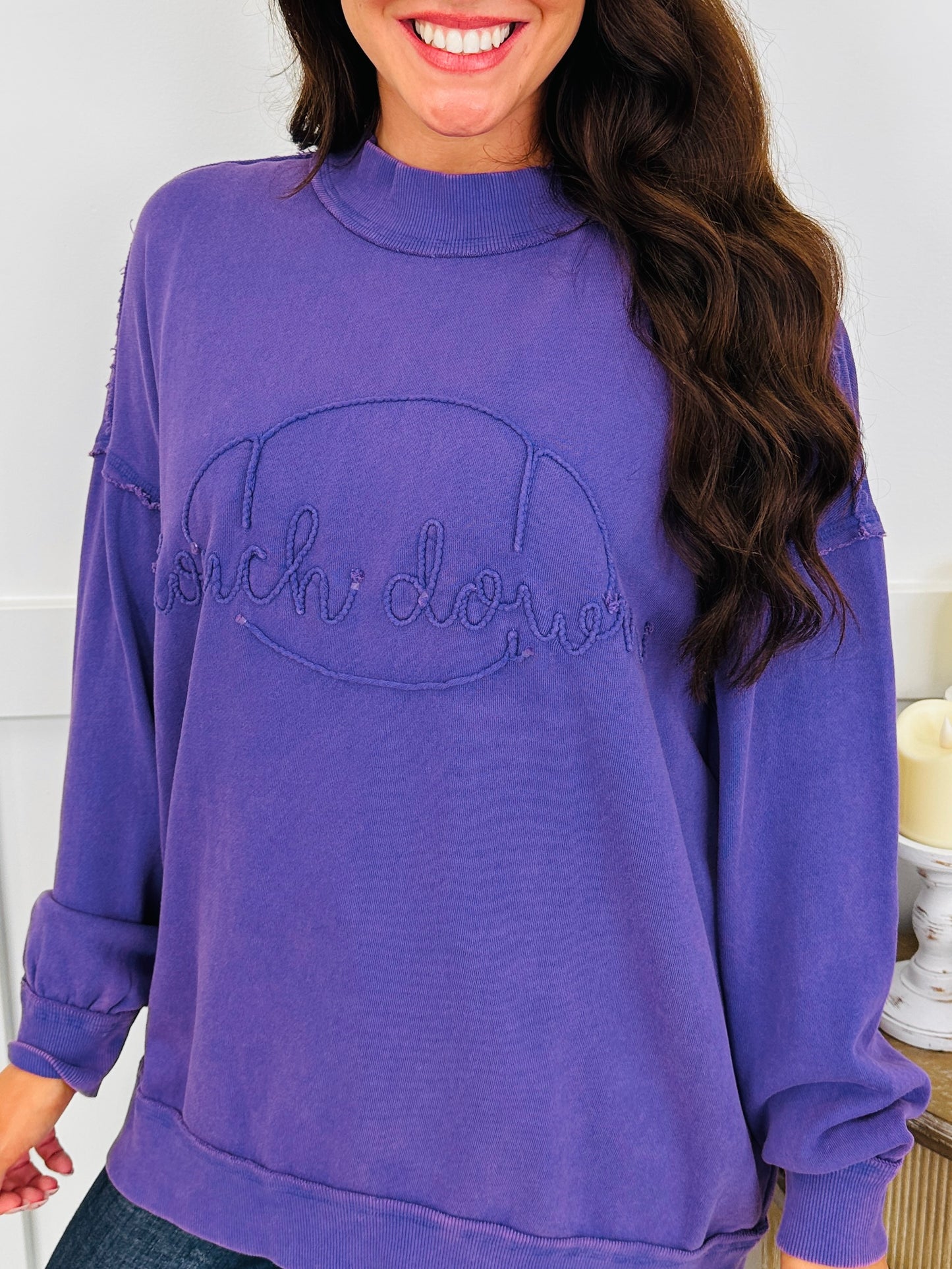Touchdown Days Sweatshirt In Multiple Colors