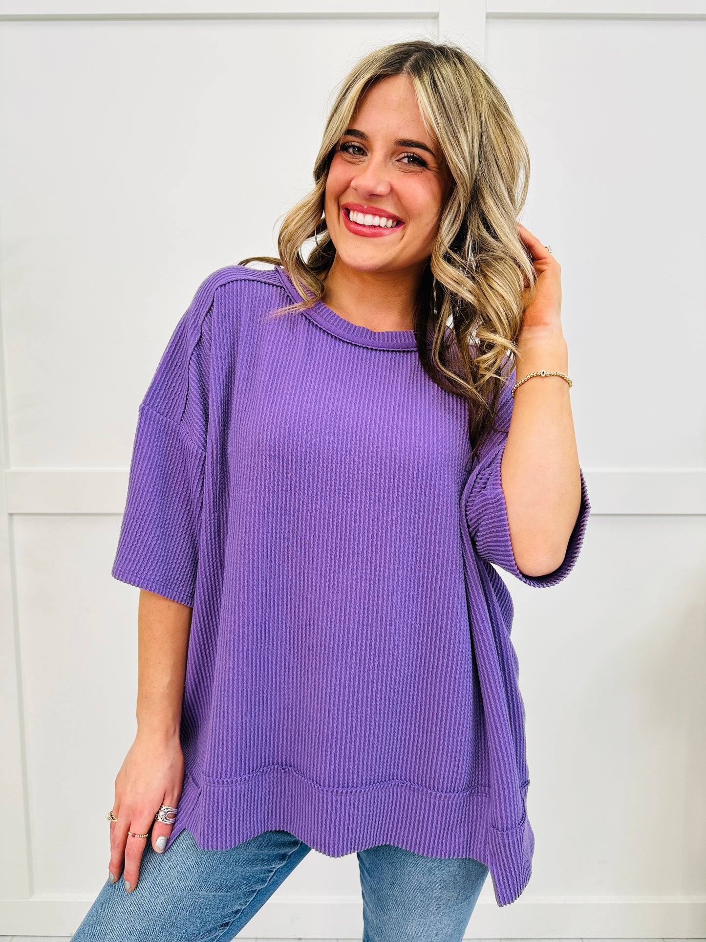 REG/CURVY Easy Living Pullover- Multiple Colors!