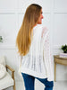 The Last Light Top In Ivory