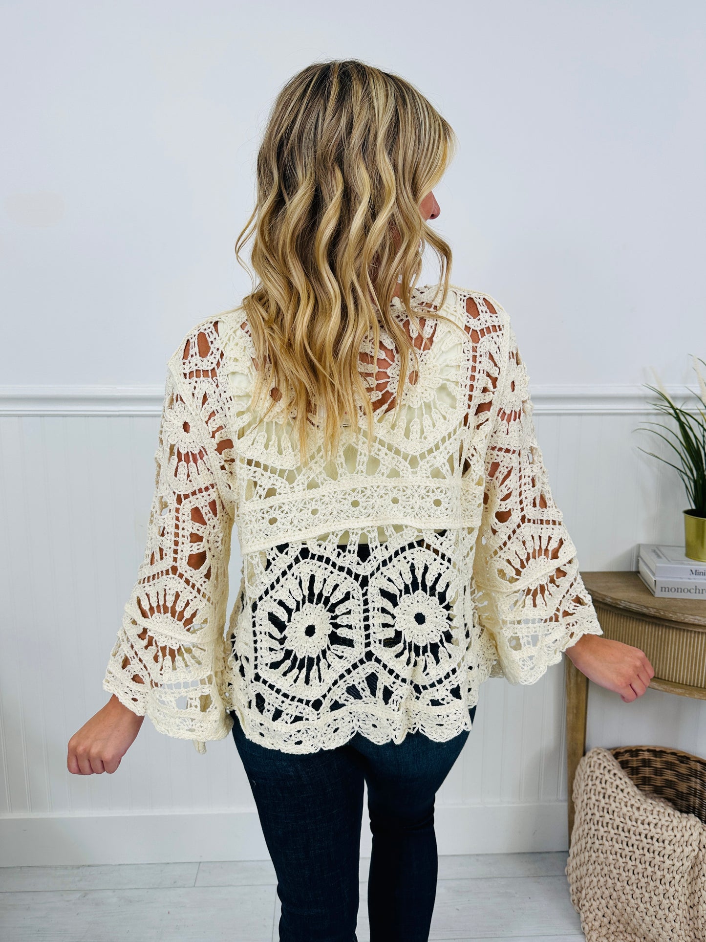 Casually Crochet Top- Multiple Colors!