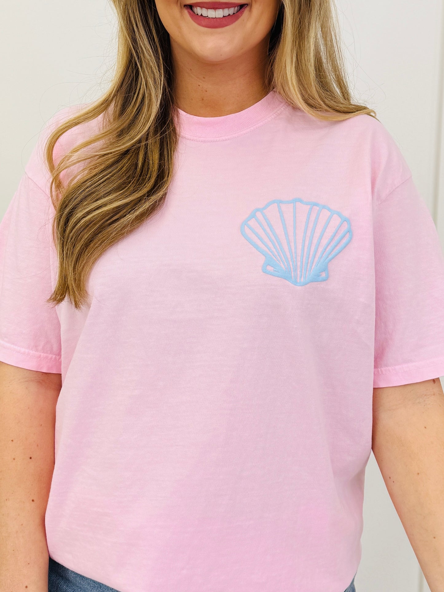 Saltwater Seashells Sunshine Graphic Tee
