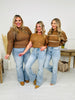 Made You Look Tummy Control Flare Vintage Wash Jeans