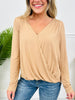 Wrapped in Style Long Sleeve Top- Multiple Colors!