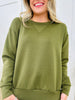 REG/CURVY On The Go Crewneck Pullover--Multiple Colors