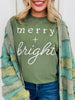Merry + Bright Graphic Tee-Multiple Colors!