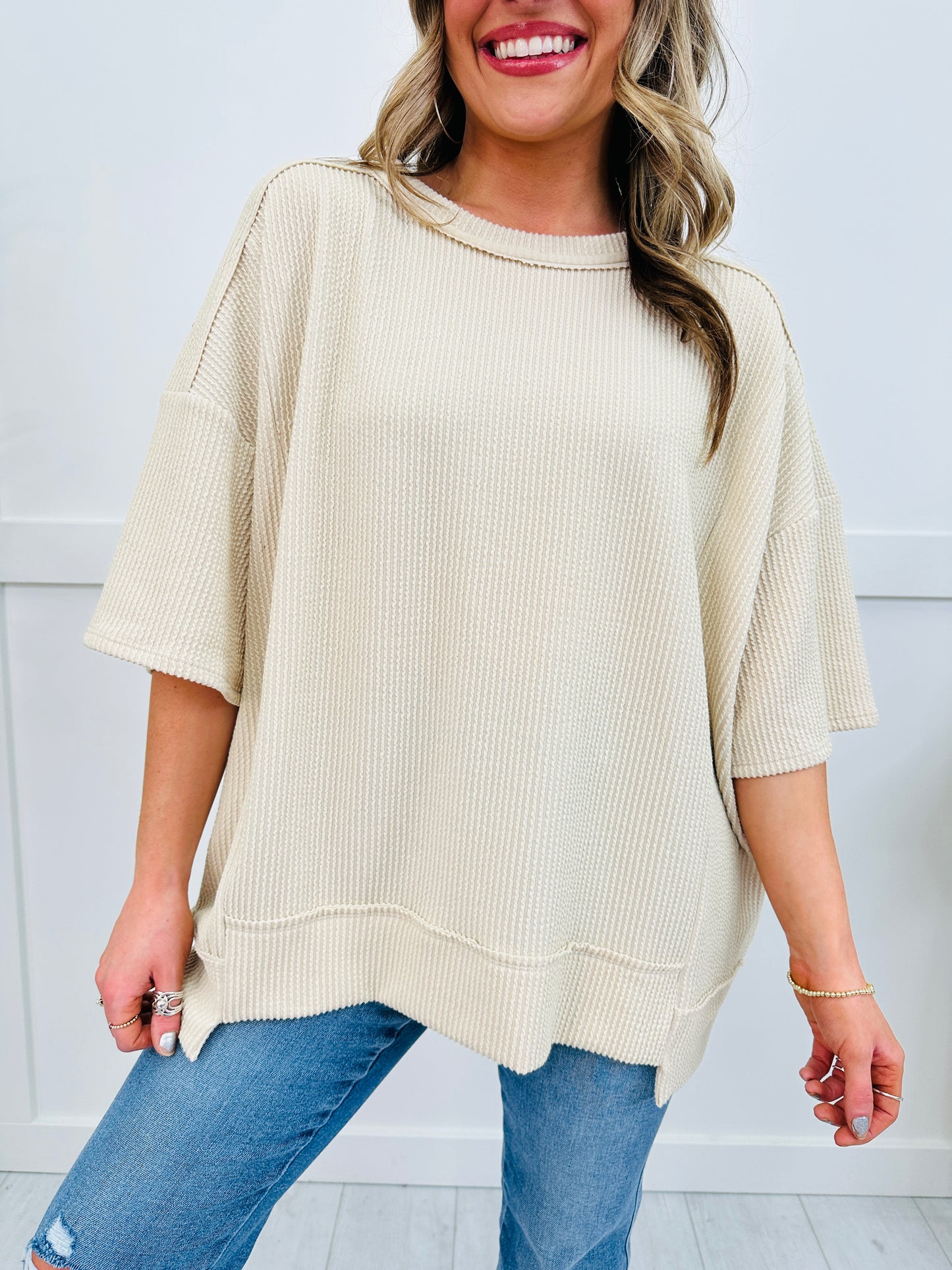 REG/CURVY Easy Living Pullover- Multiple Colors!