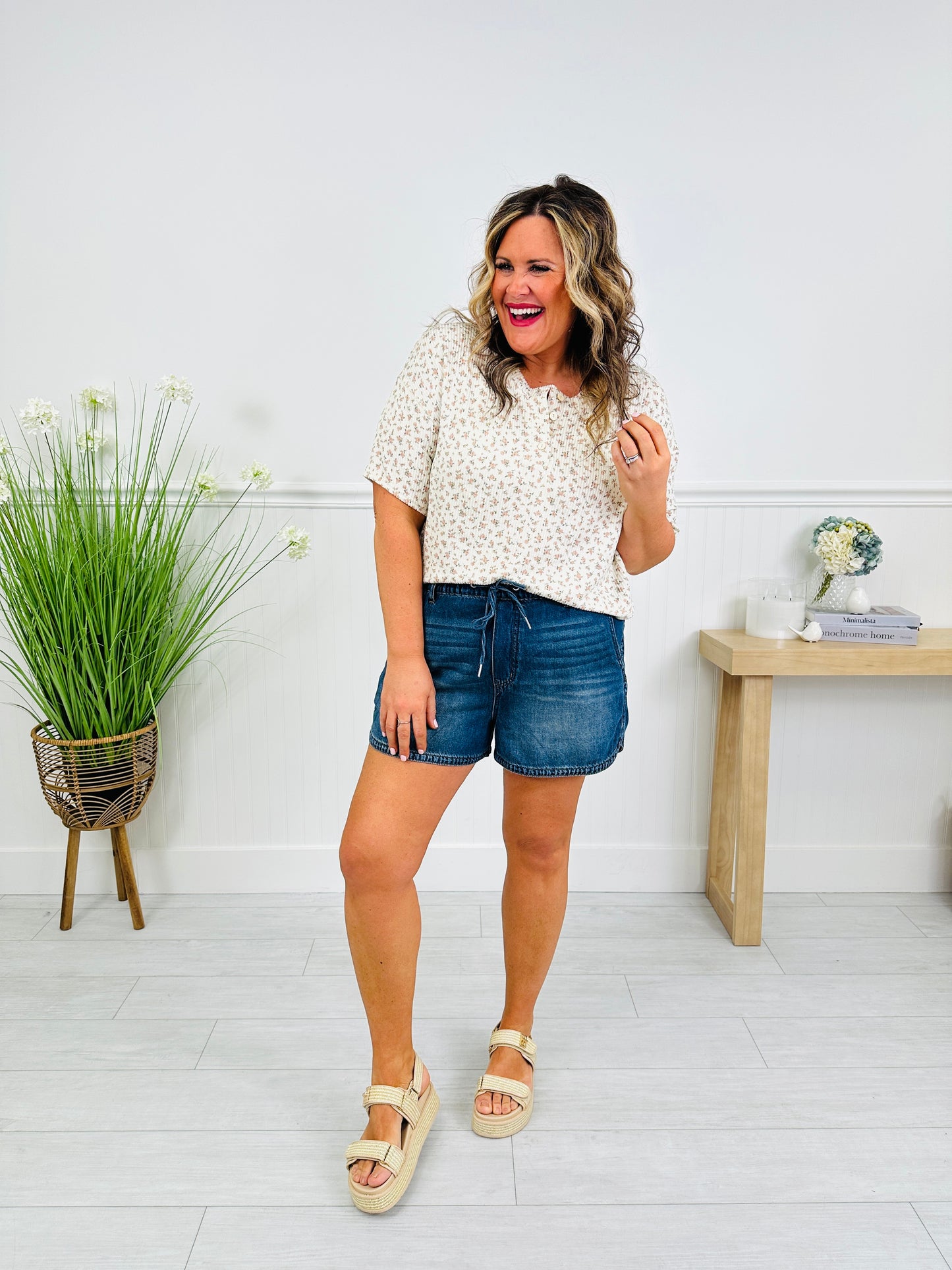 Judy Blue Made To Live In Featherweight Boxer Shorts