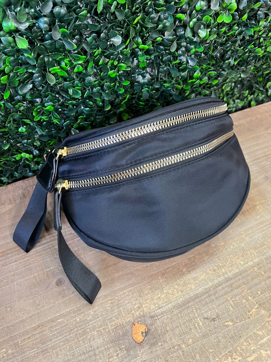 *PREORDER* Savvy Nylon Bum Bag in Black