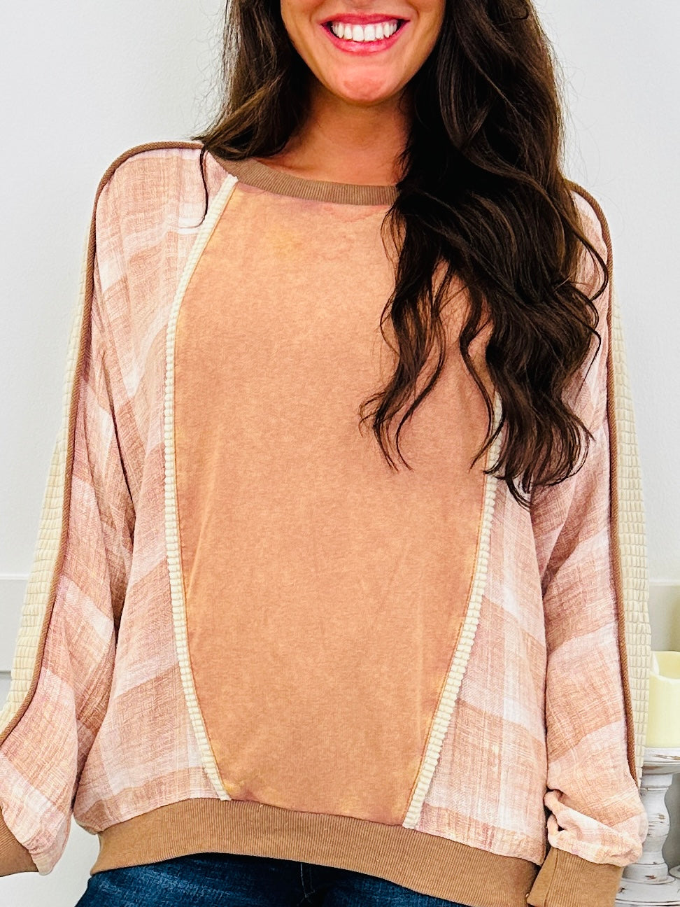 After Hours Sweatshirt In Latte