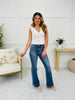 Judy Blue Flare For It Tinted Flare Jeans