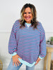Stripe Hype Pullover Top in Four Colors