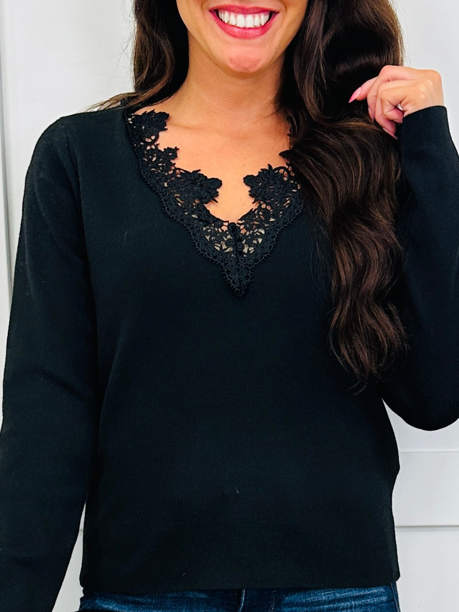 Lace Affair Top In Multiple Colors