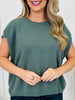 DOORBUSTER! Timeless Textures Top- Multiple Colors!