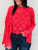 Sunday Romance Top In Apple Red