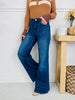 Full Of Style Tummy Control Wide Leg Jeans In Multiple Inseams