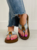 Barefoot in the Breeze Flip Flops In Light Denim