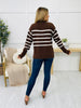 Beyond the Stripe Sweater In Fudge