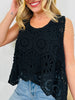 Crochet All Day Top In Multiple Colors