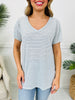 Radiant Waves Top- Multiple Colors!