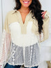 Everyday Lovely Pullover in Sand Beige